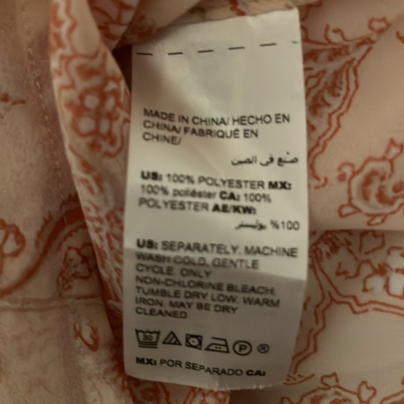 Chico’s beige with pinks in design size 14. Pretty blouse. - Picture 10 of 10